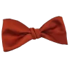 Burnt Orange Modern Solid Ties