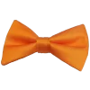 Tangerine Modern Solid Ties
