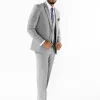 David Major Light Grey Suit